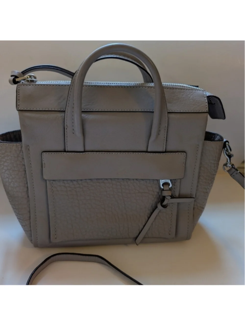 Coach BLEECKER LEATHER MINI RILEY CARRYALL J1393-27923 in VGUC